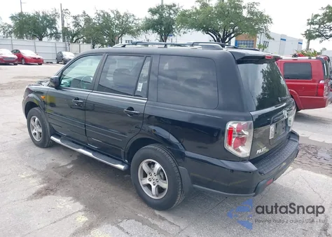 2007 Honda Pilot Ex-L from USA, damaged, VIN 5FNYF28517B004731